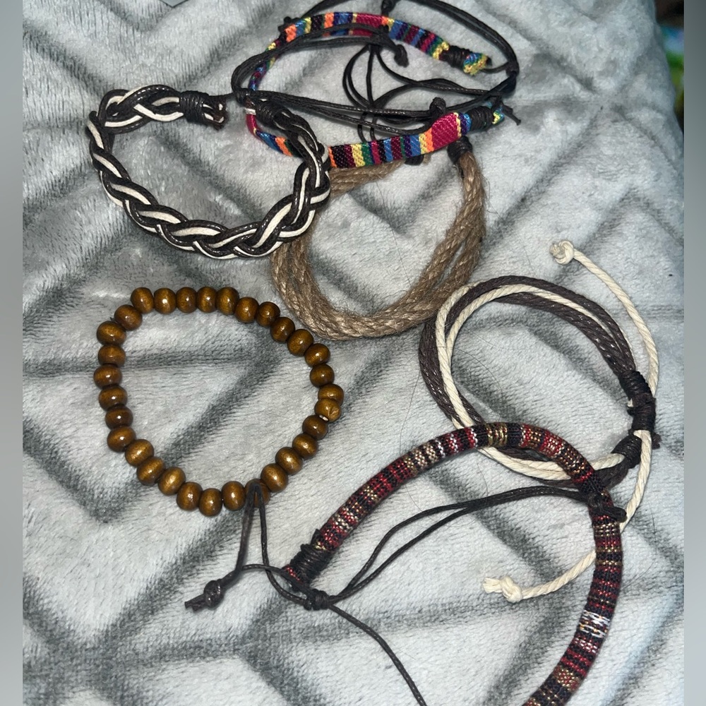 Rustic bracelets - Picture 2 of 3